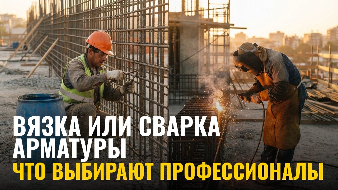 Почему арматуру не варят, а вяжут — и когда всё-таки можно варить
