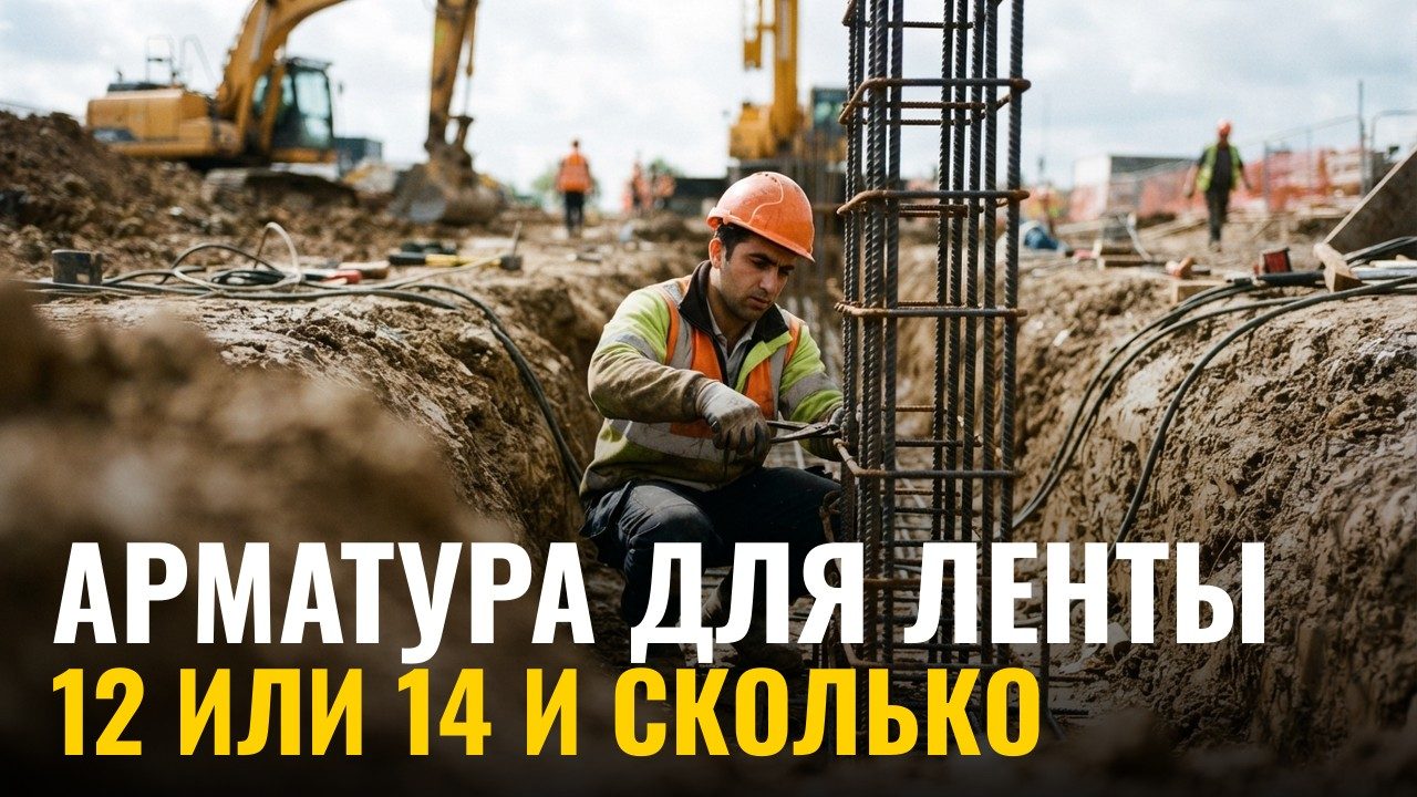Диаметр 12 или 14: как понять, сколько арматуры нужно ленте