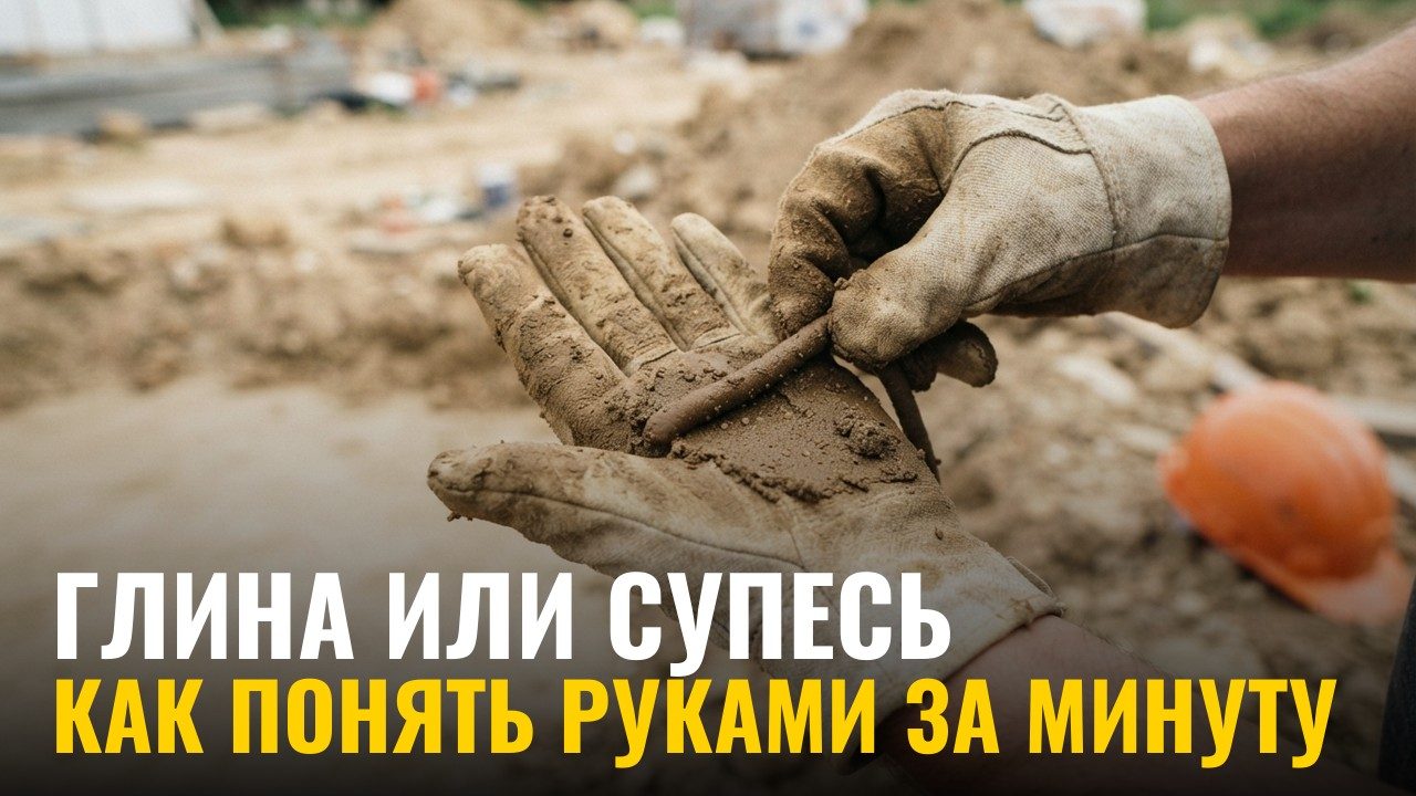 Глина, суглинок, супесь: как понять руками, что у вас на участке