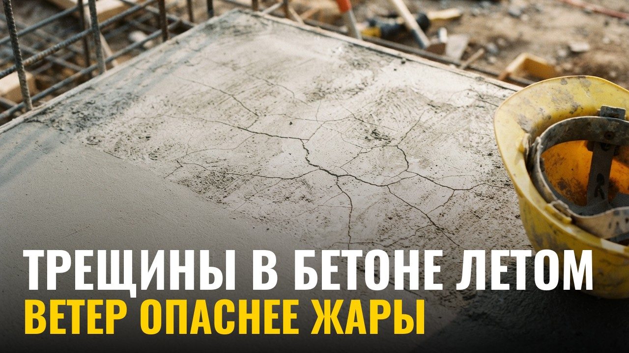 Летние трещины в плите — от ветра, а не от жары