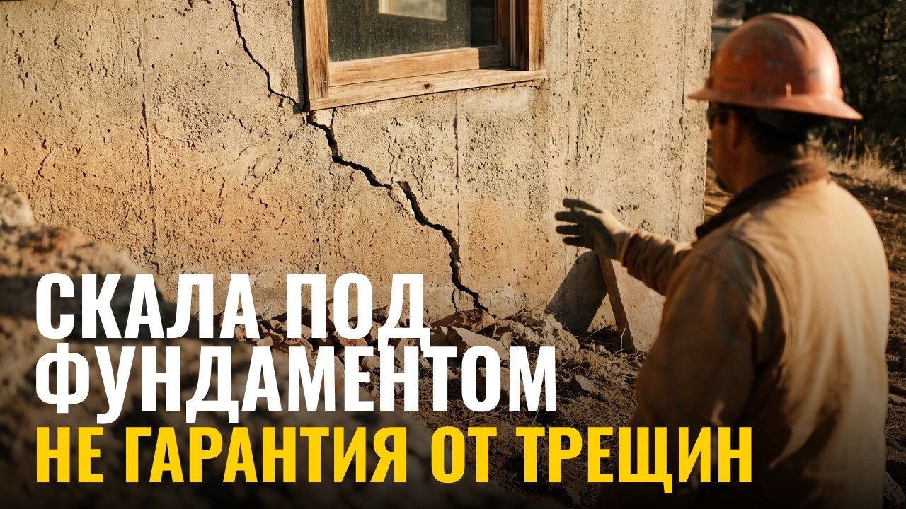 Почему дом на скале тоже трескается