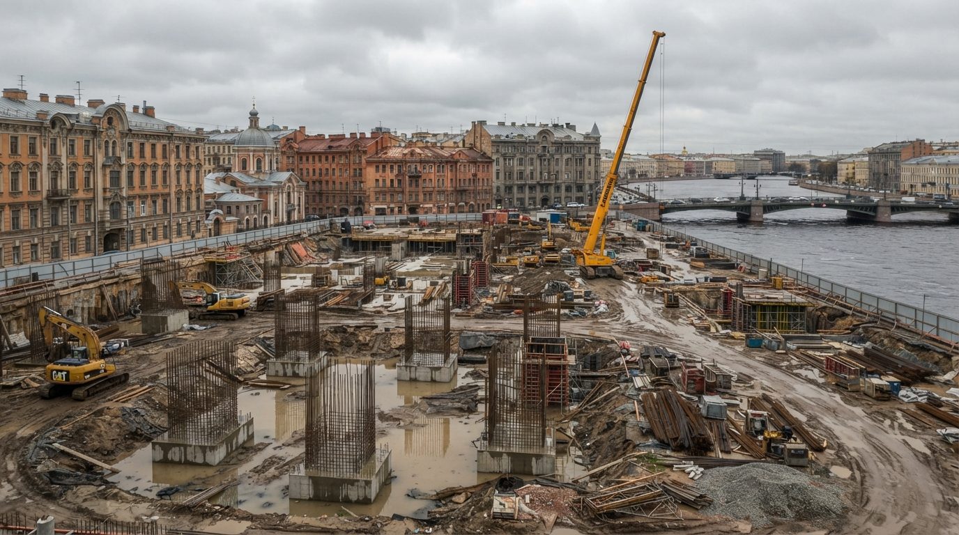 Почему в Петербурге почти всё стоит на сваях