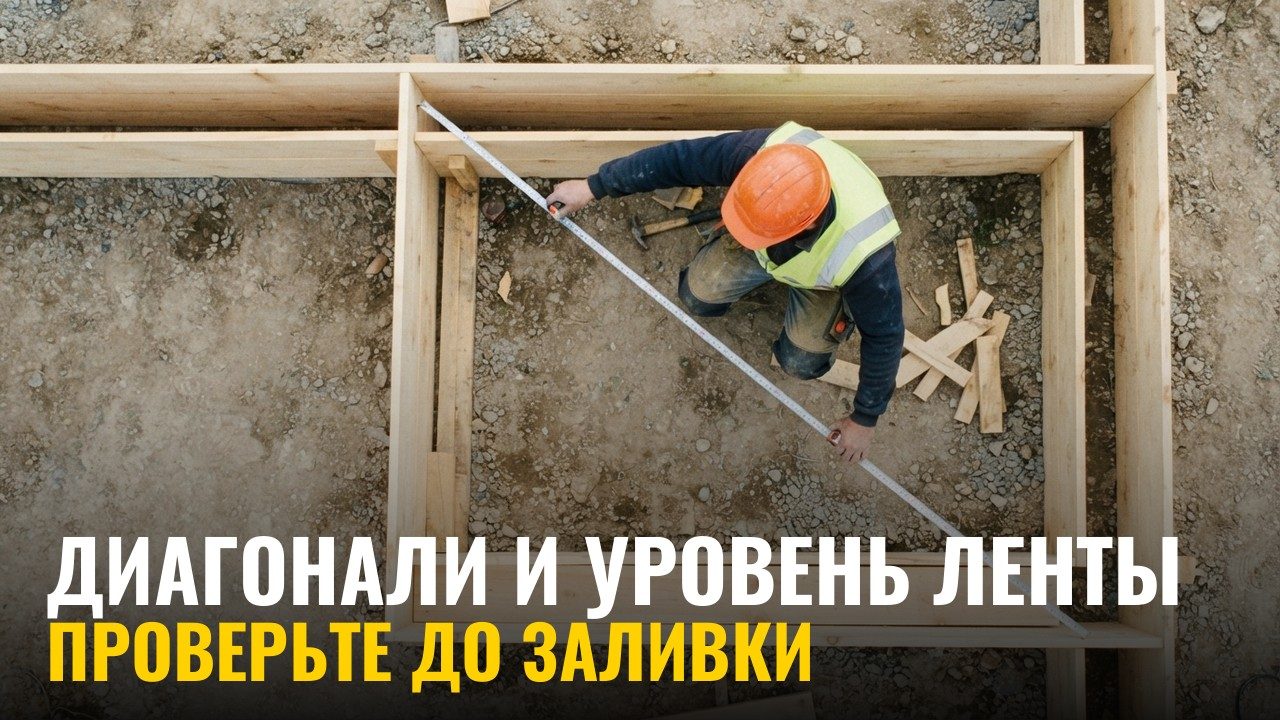 Как проверить диагонали и уровень ленты своими руками за 15 минут