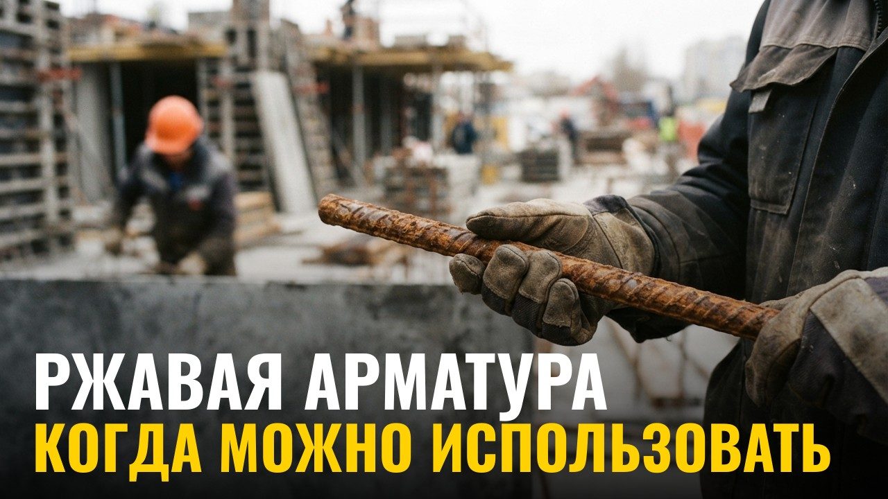 Ржавая арматура: когда это нормально, а когда каркас нужно менять
