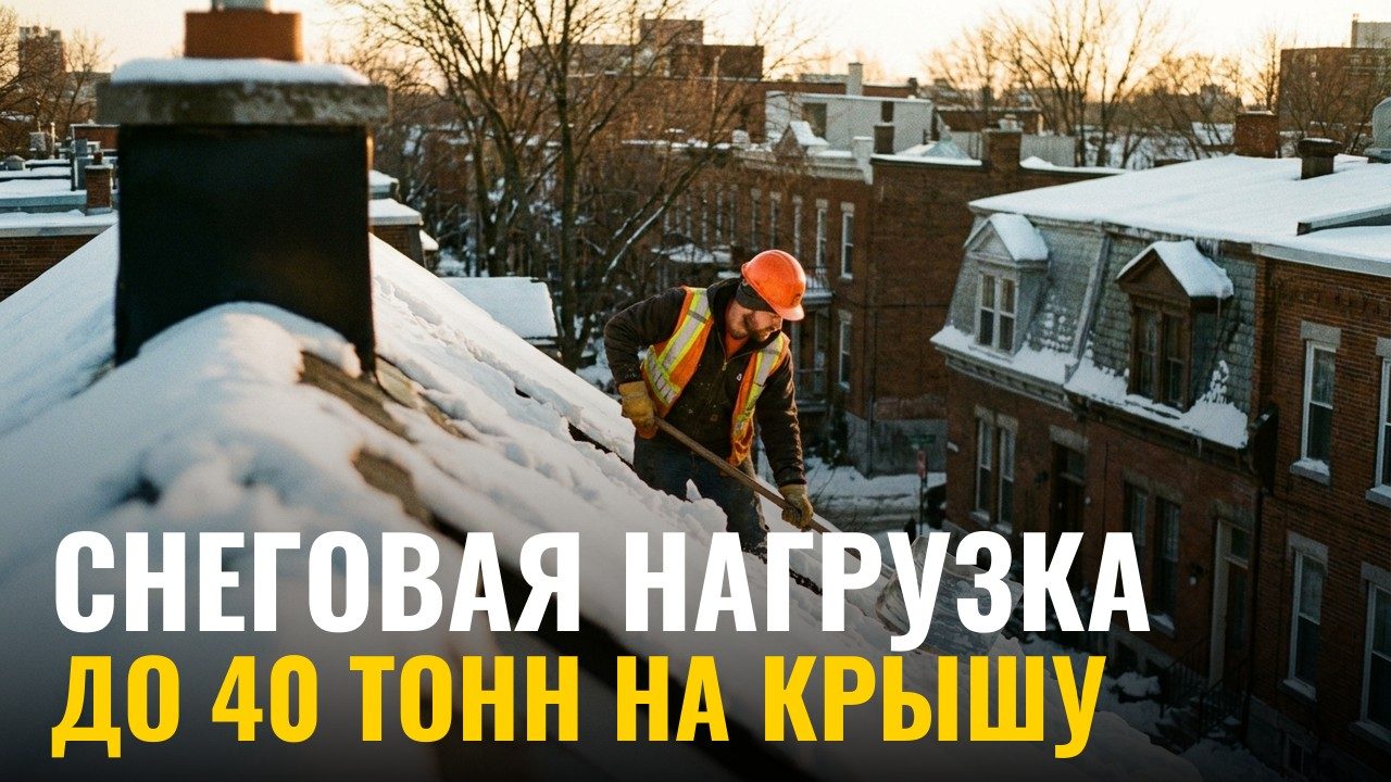 Сколько весит ваш дом на самом деле — и почему снег на крыше тяжелее всей мебели